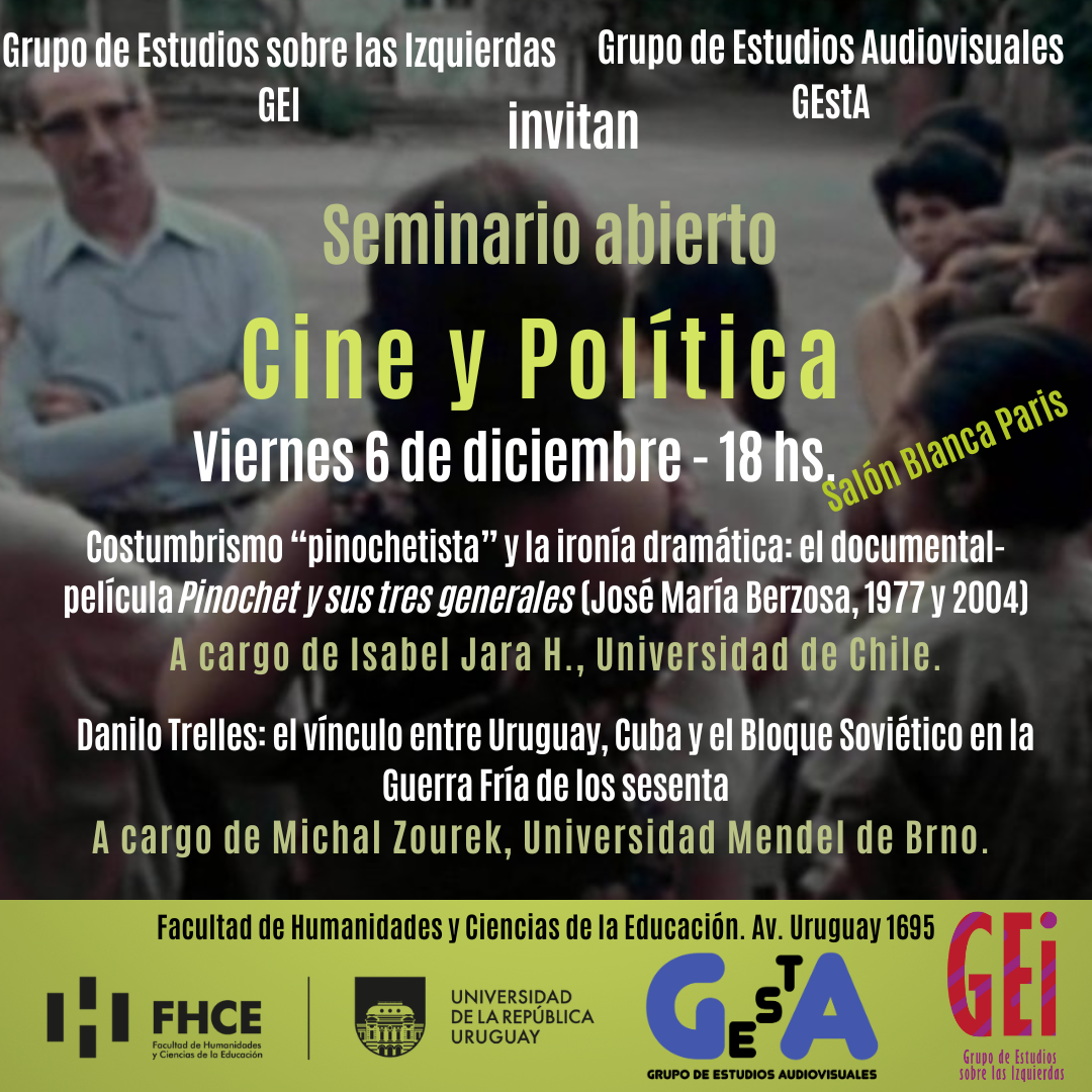 Seminario abierto “Cine y Política”